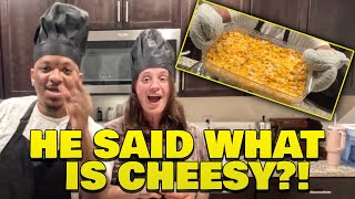 SO GOOD! | Made BUFFALO MAC &amp; CHEESE with @FlawdTV