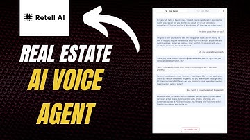 AI Real Estate Voice Agent Setup and Demo Using Retell AI.