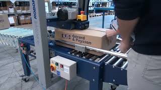 Robotape TBDA case taper machine by Robopac USA
