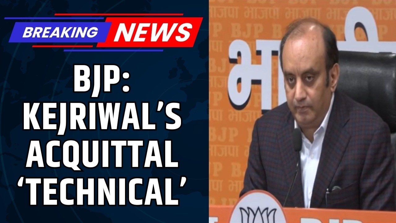 BJP Calls Kejriwal’s Acquittal ‘Technical’, Reacts Sharply to Liquor Policy Verdict | News18