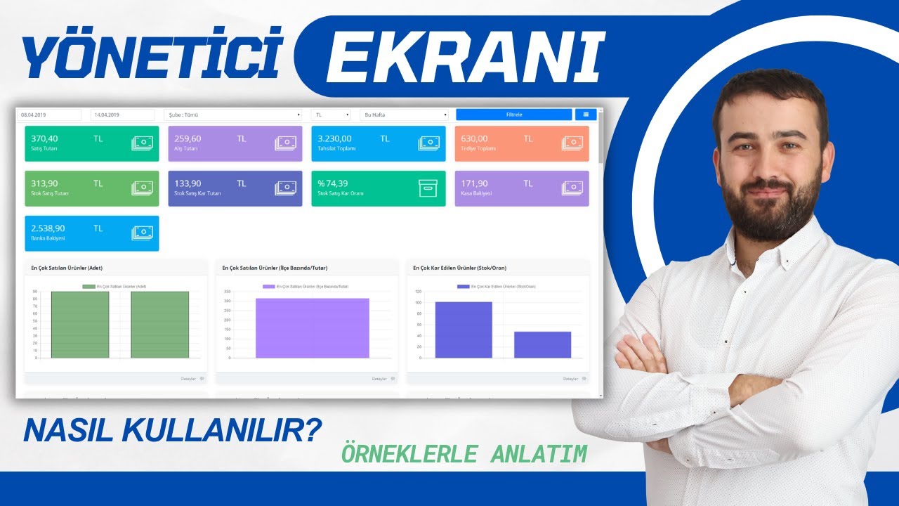 Yönetici Ekranı Kullanımı ve Raporlama - Akınsoft Wolvox