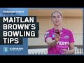 Maitlan browns bowling tips  kookaburra cricket