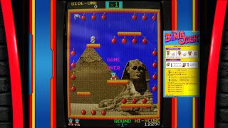 Bomb Jack - Arcade (Realistic crt monitor and original bezel)