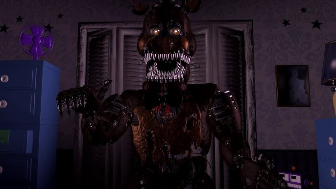 NIGHTMARE]_FNAF 4  Tubarao desenho, Dragão desenho, Arte fantasia