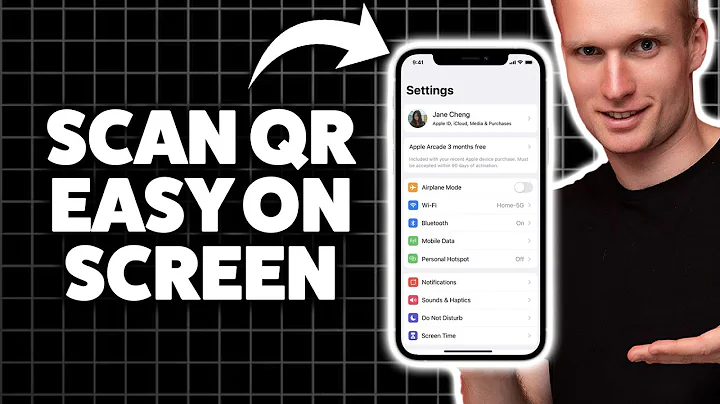 How To Scan Qr Code In Your Own iPhone Screen 2025 (Step-By-Step Tutorial)