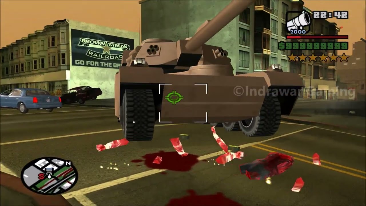 GTA San Andreas - Heavy Armor CJ Rampage in San FIerro