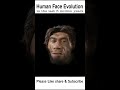 Human Face Evolution #shorts #viral #trending #facts #fact