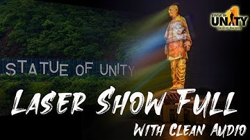 Full Laser Show of Statue of Unity | Full & Clear Video | Sardar Patel Documentary Full
