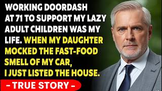 I Worked Doordash At 71 Just to Support My Adult Children Who Slept All Day. The Day My Daughter...