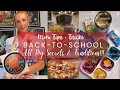 MY #1 TIPS & TRICKS FOR  BACK TO SCHOOL // PACKING LUNCHES // TRADITIONS //  ALL MY SECRETS!!