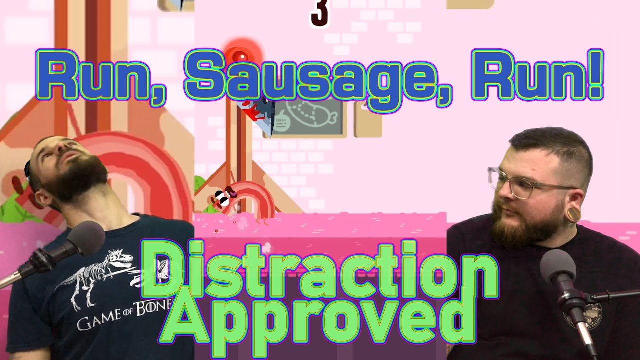 Distraction Approved - RUN SAUSAGE RUN! Mobile Game Review
