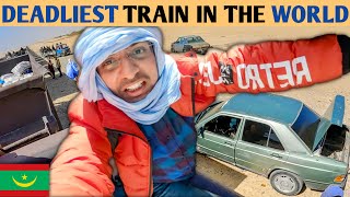 Jumping on World's Longest & Heaviest Train in Mauritania