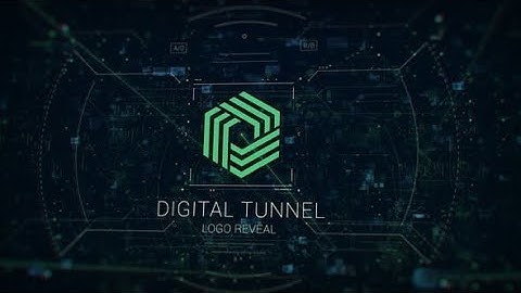 Digital Tunnel Logo AFTER EFFECTS Template Videohive 31520428