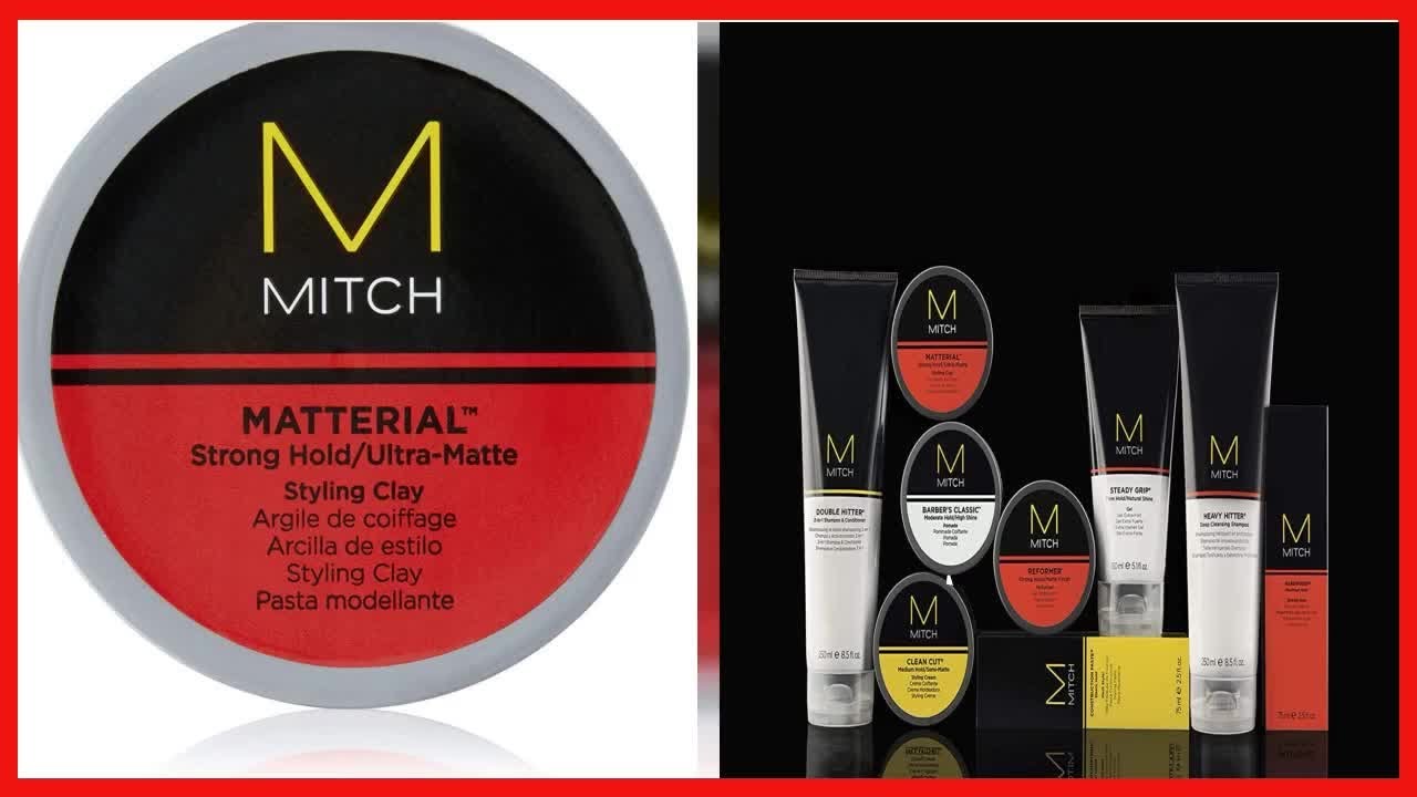 Great product Paul Mitchell MITCH Matterial Styling Clay for Men