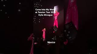 Come Into My World by Kylie Minogue at Mexico #tensiontour2025 #kylieminoguelive #comeintomyworld