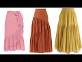 Very attractive and stylish summer skirts ideas with frills and ruffles