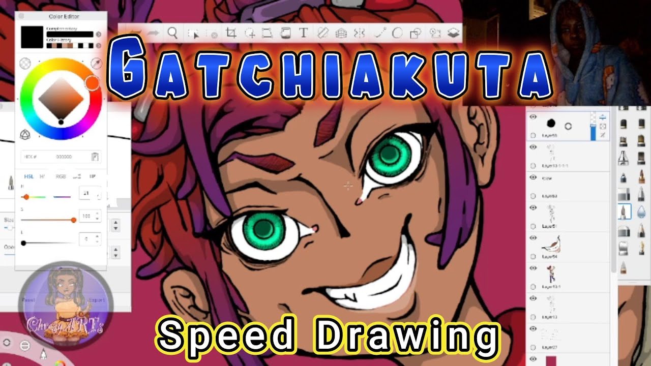 Gatchiakuta Original Character Speed Drawing