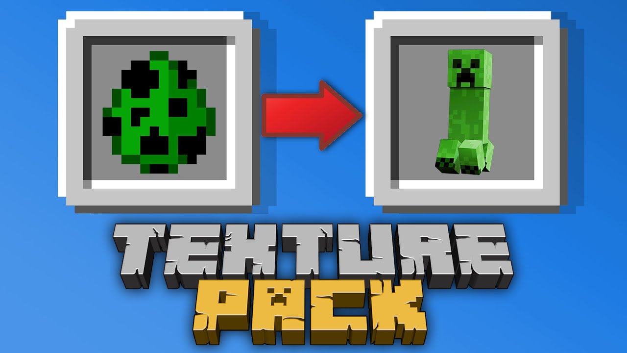 NO CONFUNDIRÁS LOS HUEVOS DE SPAWN // Pack de texturas Spawn Egg 3D ...