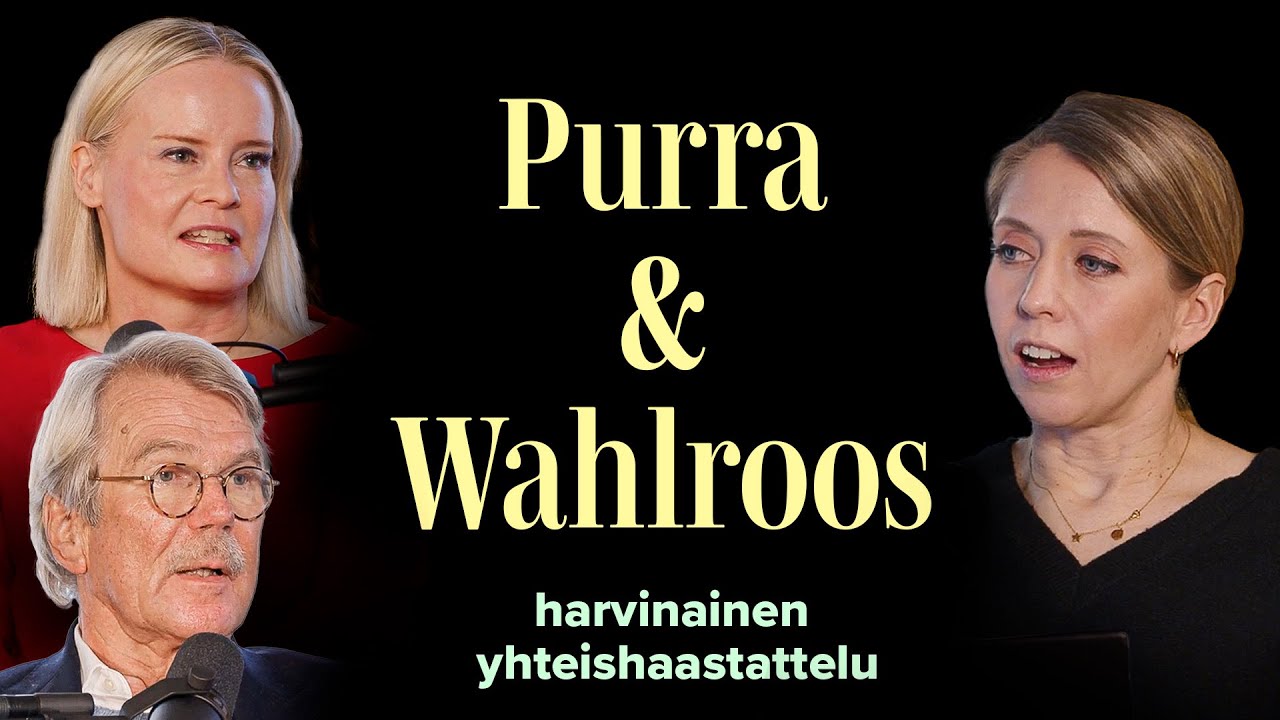 Wahlroos ja Purra: Taloudet eivät kuole kuin ihmiset - Suomi voi parantua