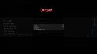 your favourite language?