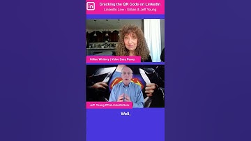 LinkedIn QR Codes - LinkedIn Live Short