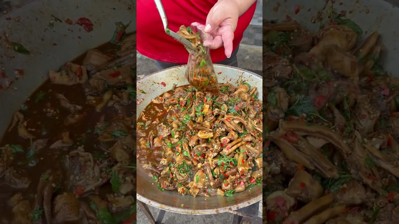 Braised Duck Basil Stir-Fry?! Thai Street Food Fusion