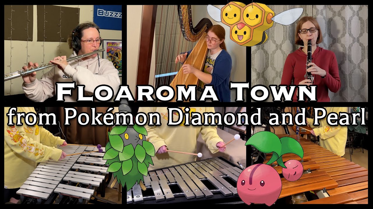 Floaroma Town - Pokémon Diamond and Pearl (Cover) | V-Ron Media ft. VGM Family and Friends!