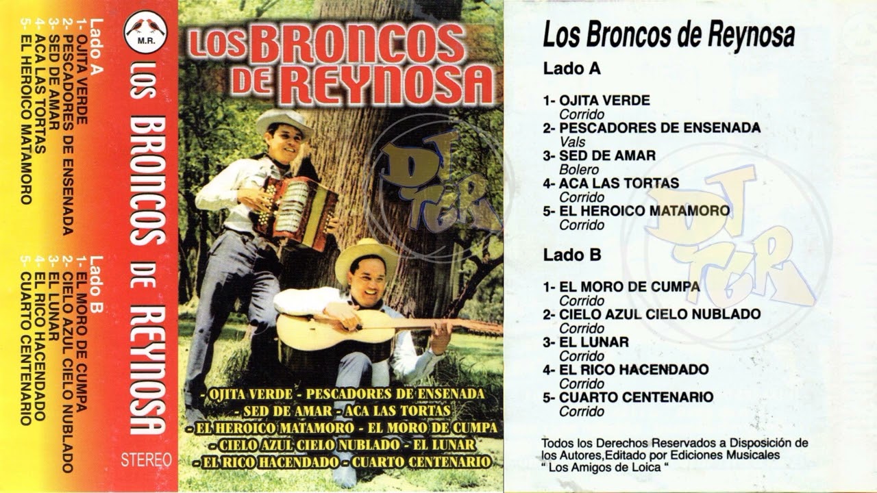 LOS BRONCOS DE REYNOSA  - LOS BRONCOS DE REYNOSA  [CASS DJ TGR