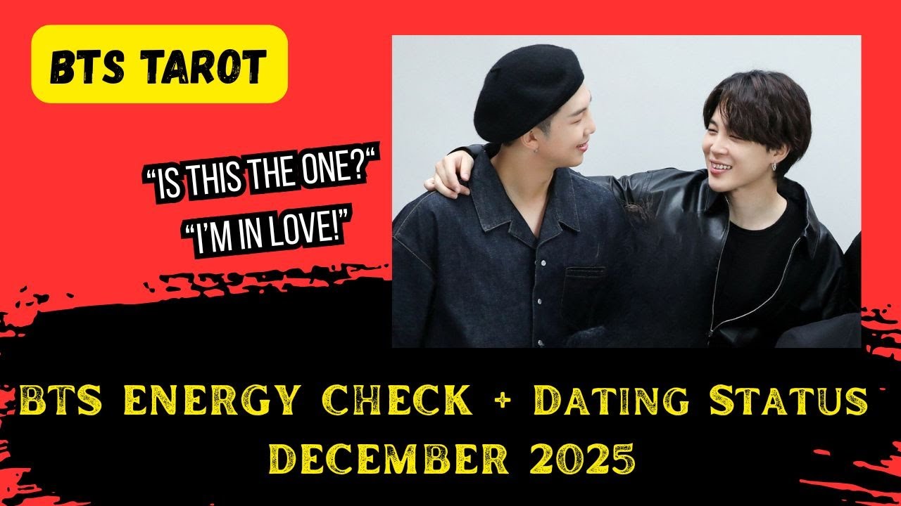 [BTS TAROT] Energy Check + Dating Status December 2025 (RM & JiMin)