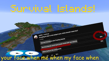 I Made the Survival Islands World Preset in Minecraft