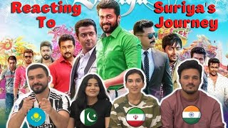 Suriya Birthday Mashup Reaction | A Tribute to Suriya | PC Creative Media | Foreigners React