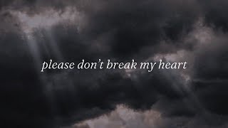 escape - please don’t break my heart (slowed + reverb)