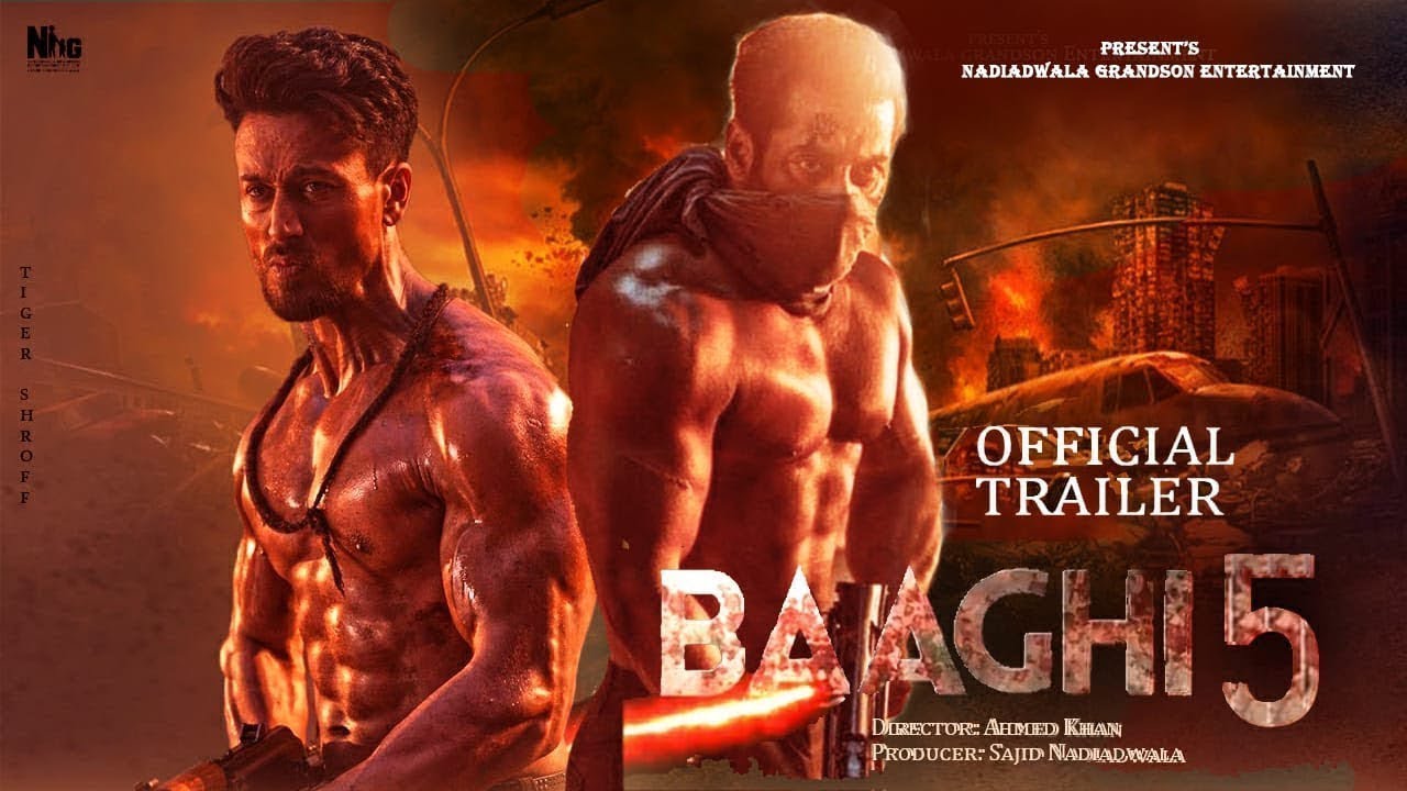 Baaghi 5 : Official Trailer | Tiger Shroff |Salman Khan |Riteish|Sajid ...