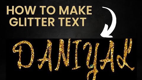 How To Make Glitter Text in corel Draw|Corel tips and tricks|All In One Place