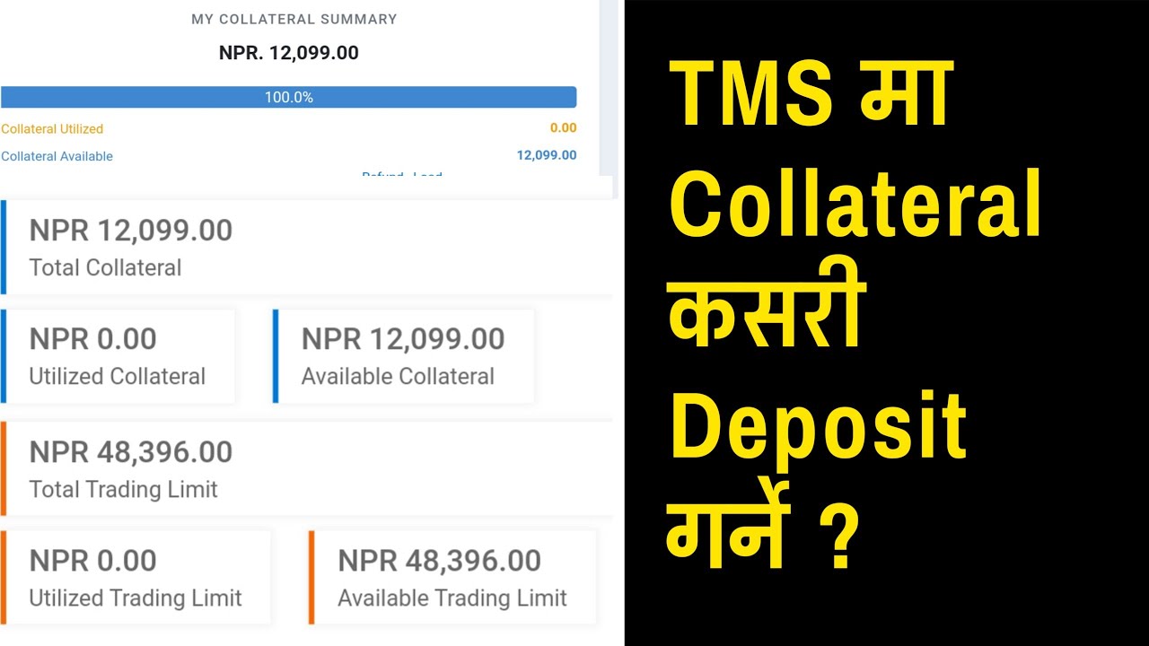 How to load collateral in TMS ||  How to load collateral from connect ips ||