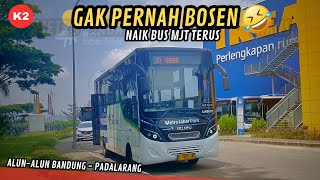 Rp 4.900 SUDAH NYAMAN‼️Trip with Bus Metro Jabar Trans (K2) Alun-alun Bandung-Kota Baru Parahyangan