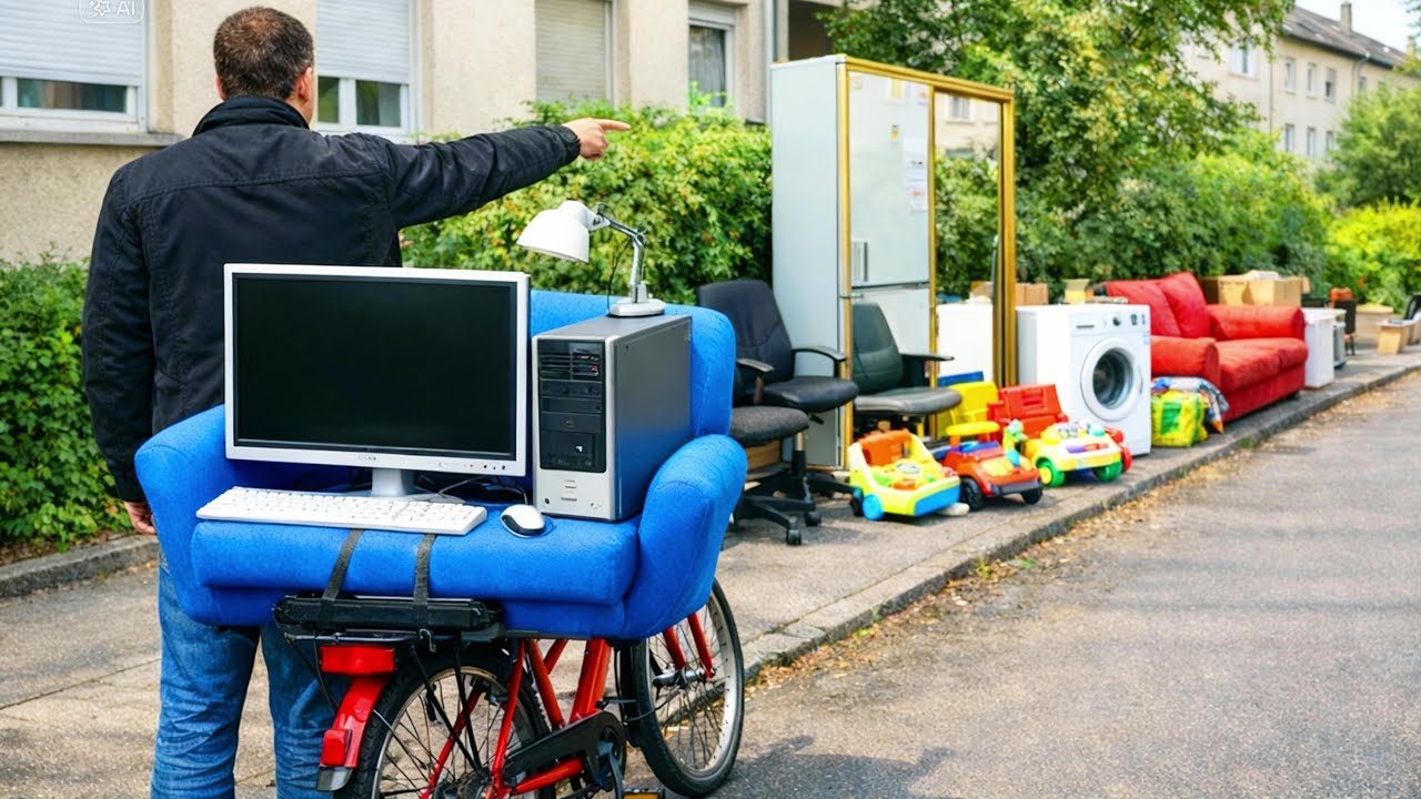 Sperrmüll в Германии: найти бесплатно (смотрите с субтитрами и подписывайтесь на канал FFF :) № 42