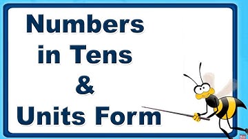 Numbers: In Tens & Units Form (Part 1) | 2nd Std | Mathematics | English Medium | SSC | Home Revise