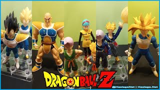 Dragon Ball Z Bandai 1990s Brief Family: Vegeta, Bulma, Trunks & Nappa #DragonBall