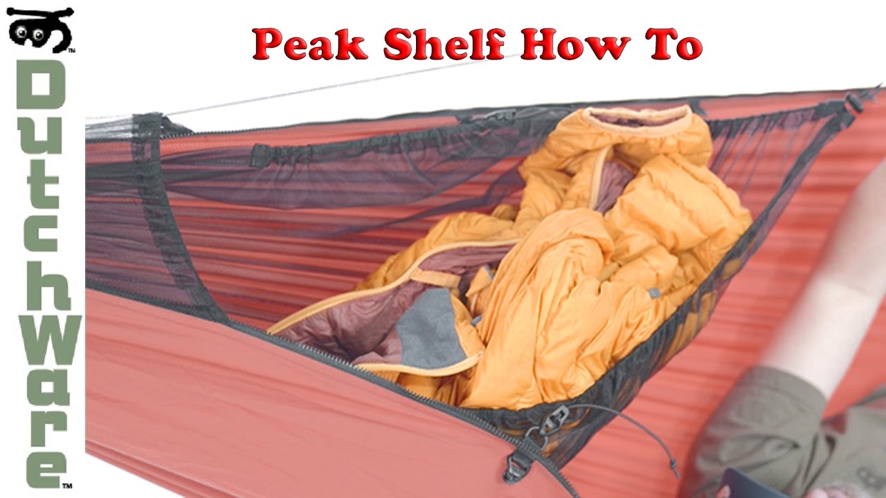 Peak Shelf For Hammocks Dutchware