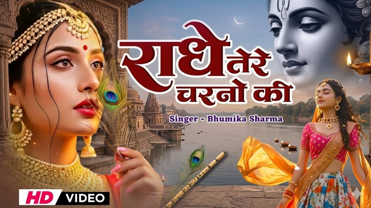 राधे तेरे चरणों की धूल जो मिल जाए | Radhe Tere Charno Ki | Bhumika Sharma | Krishna New Bhajan 2025