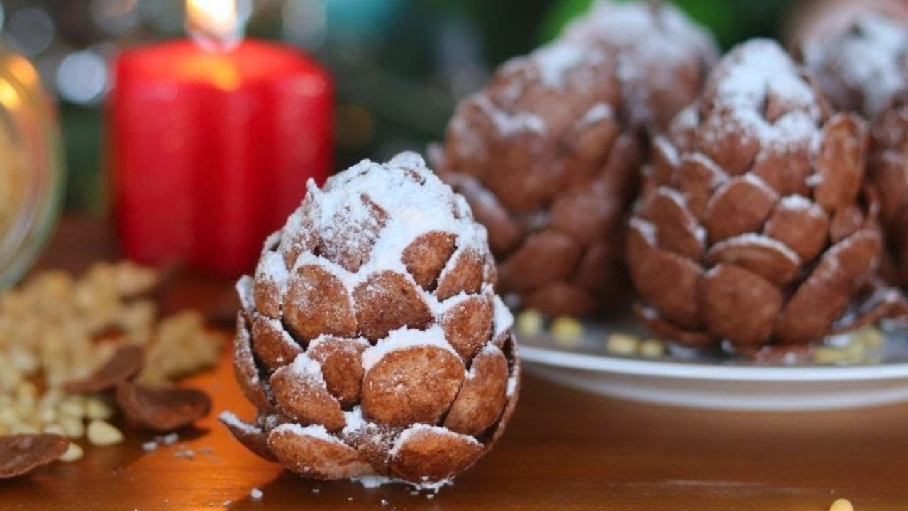 Zum Anbeißen schön: essbare Tannenzapfen - diese Butterkekskugeln sind fast zu schade zum Essen!