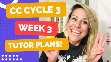 CC Cycle 3 Week 3 Tutor Plans (5th edition) and Review Game Ideas!