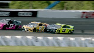 Exclusive Video: Watch Ryan Blaney make contact with Kyle Busch | NASCAR Cup Series