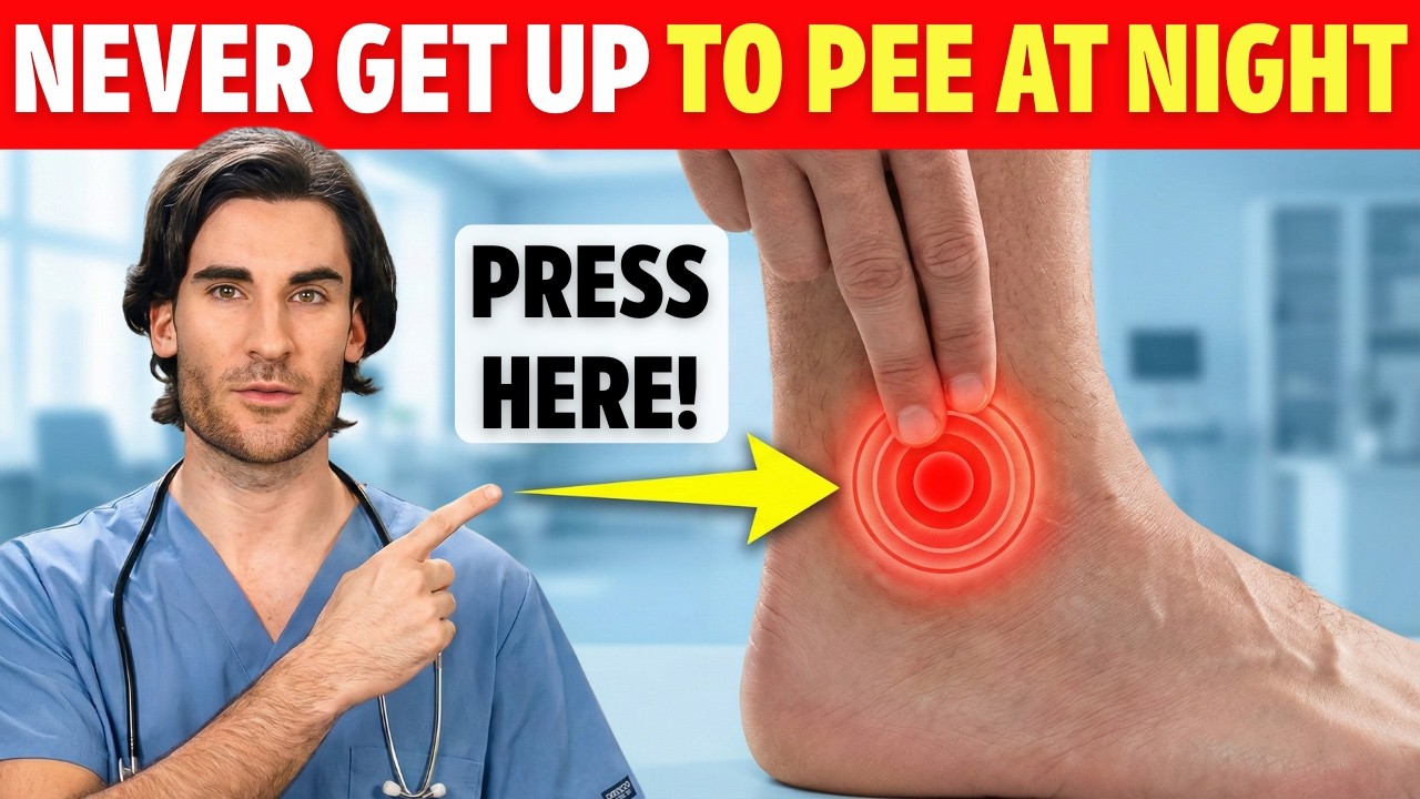 Waking Up to Pee? Press This "Hidden Button" on Your Ankle