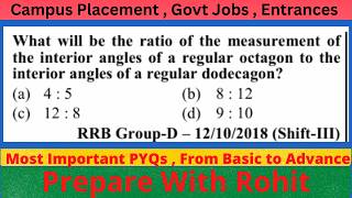 What will be the ratio of measurement of interior angles of a regular octagon to regular dodecagon