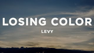 LEVY - losing color (Lyrics)