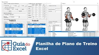 Planilha de Plano de Treino Excel screenshot 4