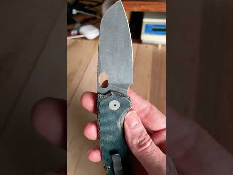 Teaser - Urban EDC F5.5 Blue Denim Micarta w/ Acid-Etched M390