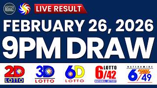 [LIVE] 9:00 PM PCSO Lotto Result Today - February 26, 2026 Live Draw screenshot 3